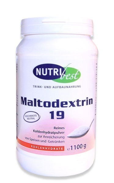 NUTRIbest Maltodextrin 19 - 1.100 g Dose