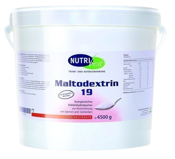 NUTRIbest Maltodextrin 19 - 4.500 g Eimer